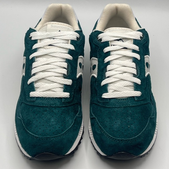 Saucony Shadow 5000 Men’s Forrest Suede Shoes - Picture 4 of 11